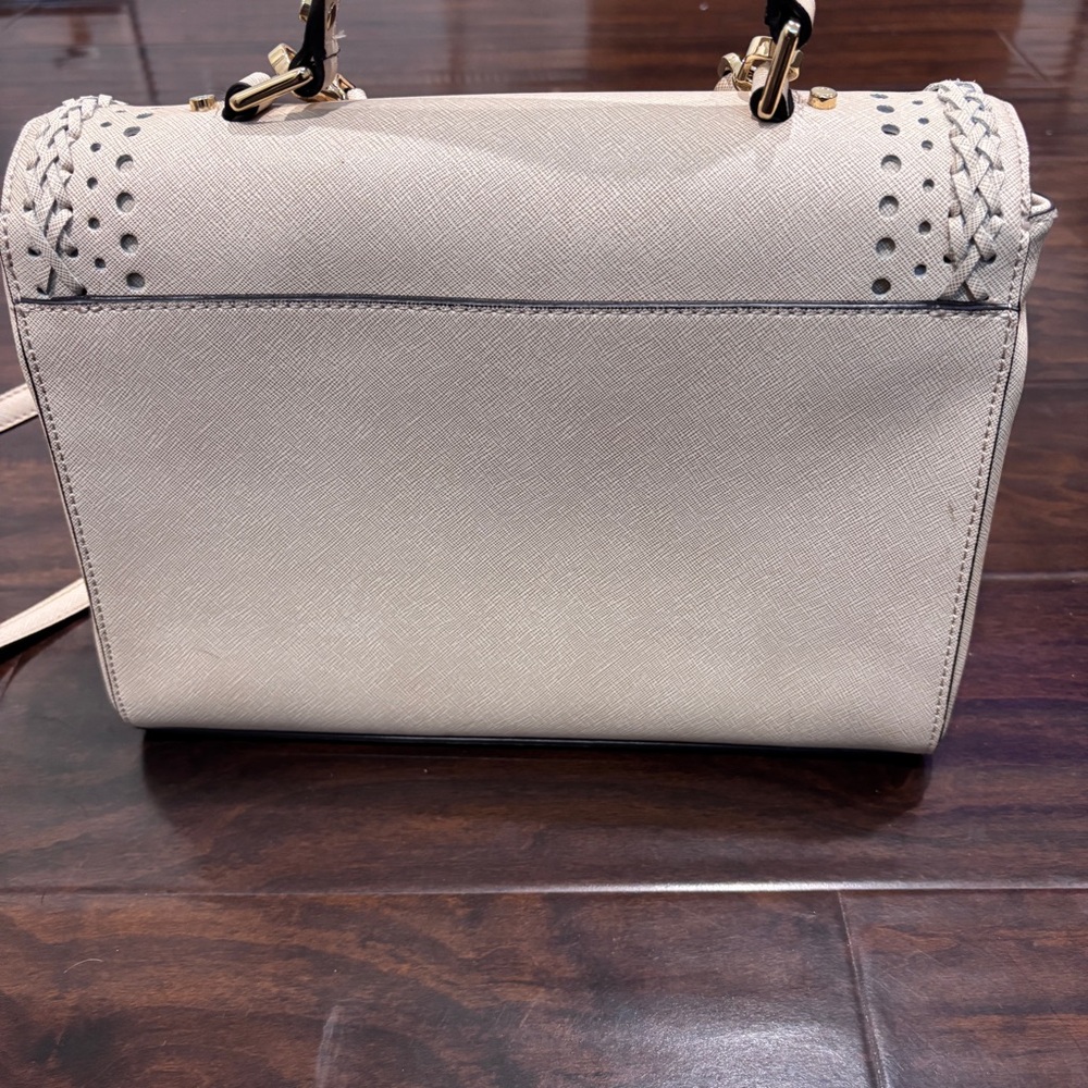 Calvin Klein on My Corner Saffiano Satchel - Picture 8 of 12